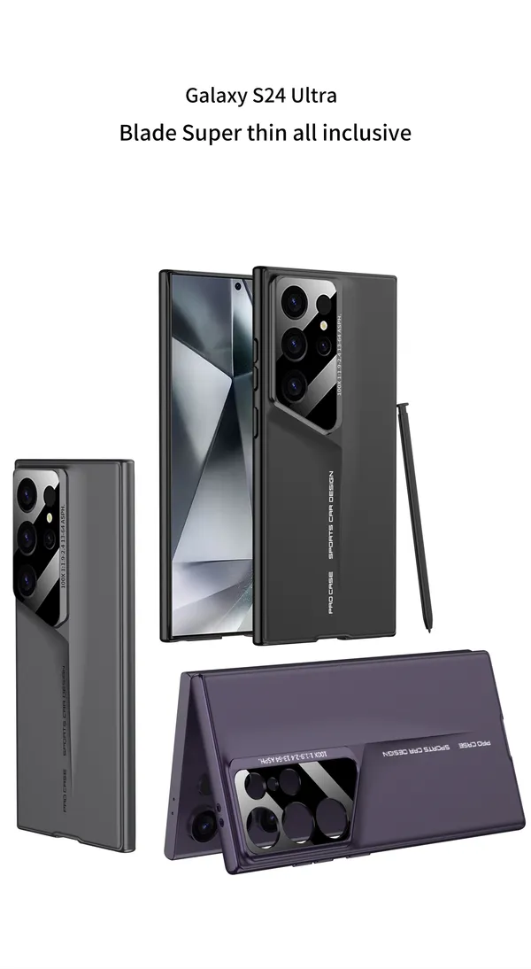 Titanium_Ultra_Thin_Blade_Series_Case_Cover_Compatible_For_Samsung_S24_Ultra_Protective_Phone_Case_Slim_Or_Durable_Design_Shockproof_And_Scratch_Resistant_Cover_Titanium