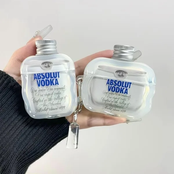 Clothemyphone_New_Premium_Silicone_Case_Compatible_with_Apple_AirPods_Pro_2_Case_Cover_?_Cute_3D_Shock_Proof_360?_Protective_Light_&_Compact_Skin_Cover_with_Keychain_(Premium_Vodka)