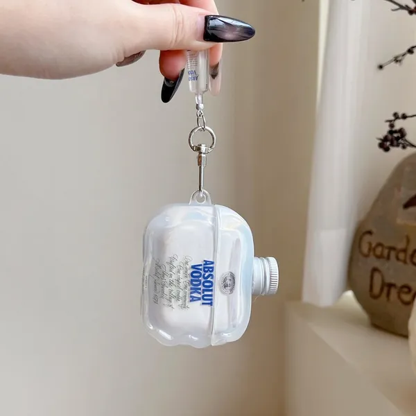 Clothemyphone_New_Premium_Silicone_Case_Compatible_with_Apple_AirPods_Pro_2_Case_Cover_?_Cute_3D_Shock_Proof_360?_Protective_Light_&_Compact_Skin_Cover_with_Keychain_(Premium_Vodka)