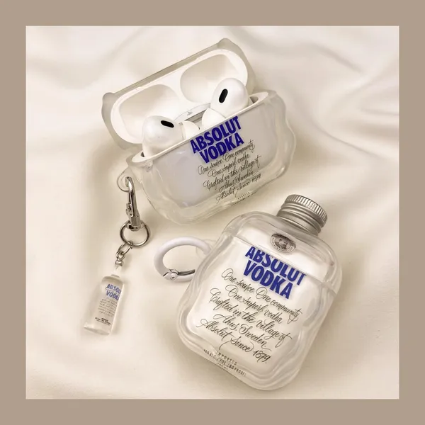Clothemyphone_New_Premium_Silicone_Case_Compatible_with_Apple_AirPods_Pro_2_Case_Cover_?_Cute_3D_Shock_Proof_360?_Protective_Light_&_Compact_Skin_Cover_with_Keychain_(Premium_Vodka)