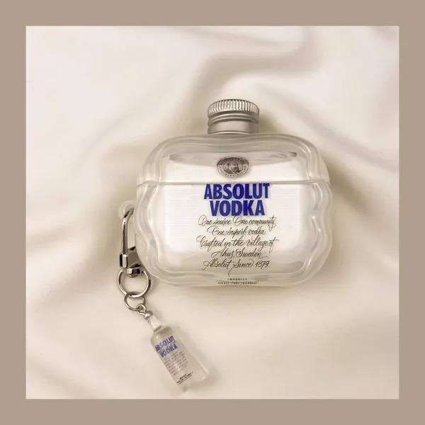 Clothemyphone_New_Premium_Silicone_Case_Compatible_with_Apple_AirPods_Pro_2_Case_Cover_?_Cute_3D_Shock_Proof_360?_Protective_Light_&_Compact_Skin_Cover_with_Keychain_(Premium_Vodka)
