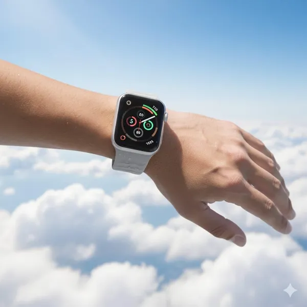 Silicone_Wave_Band_Compatible_with_Apple_Watch,_Gray,_42mm_44mm_45mm_49mm,_Stainless_Steel_Buckle,_Durable_and_Comfortable