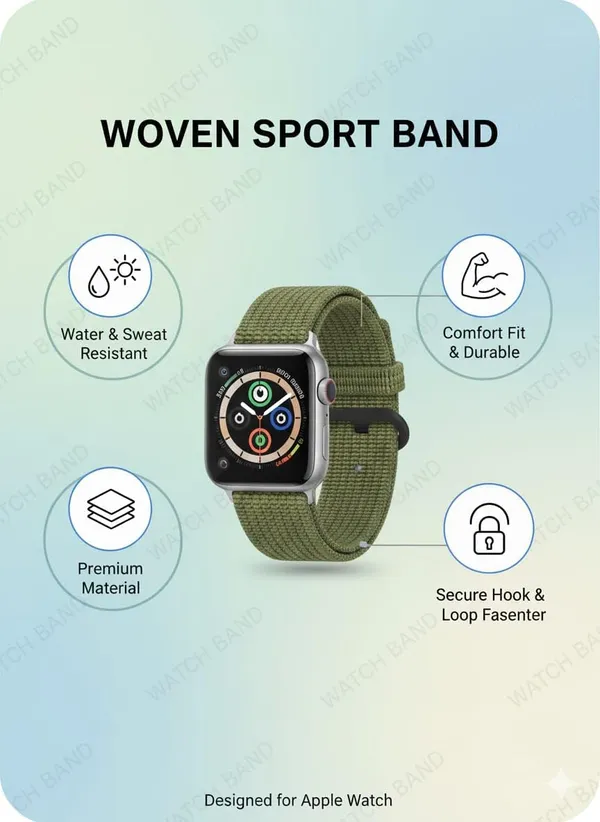 Woven_Sport_Band_Compatible_with_Apple_Watch,_Water_and_Sweat_Resistant,_Premium_Material,_Secure_Hook_and_Loop_Fastener,_42mm_44mm_45mm_49mm_-_Green