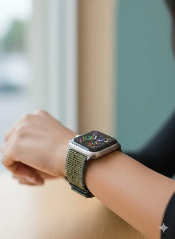 Woven_Sport_Band_Compatible_with_Apple_Watch,_Water_and_Sweat_Resistant,_Premium_Material,_Secure_Hook_and_Loop_Fastener,_42mm_44mm_45mm_49mm_-_Green