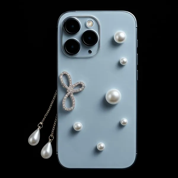 Blue_Apple_iPhone_Diamond_Velvet_stud_Back_Cover_&_Case