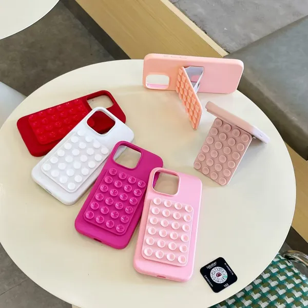 Clothemyphone_Cute_tective_Phone_Case_for_iPhone__Soft_Silicone_Case_with_Suction_Cup_Stand