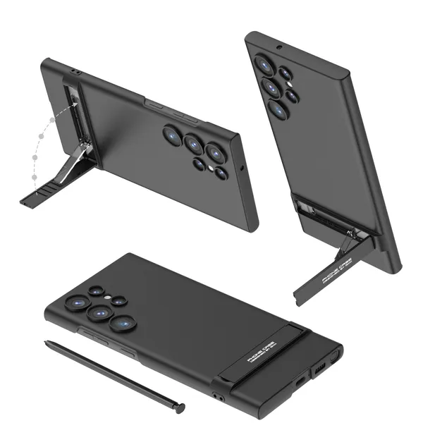 Black_Triumph_Ultra_Thin_Holder_Case_Cover_For_S24_Ultra_Protective_Phone_Case_Slim_Or_Durable_Design_Shockproof_And_Scratch_Resistant_Cover_Polycarbonate