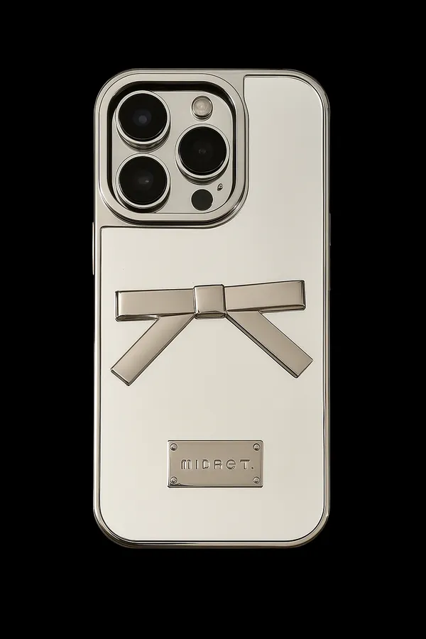 Silver_Apple_Iphone_Midget_Mirror_Back_Case_&_Cover