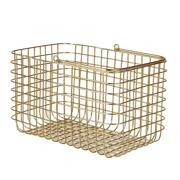 Gold_Finish_Metal_Wire_Square_Decorative_Basket_(20.3D_X_25.4W_X_17.8H_Cm)