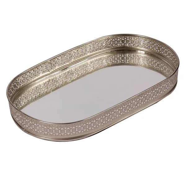 Silver_Plated_Metal_Decorative_Oval_Glass_Mirror_Tray_(28L_X_16W_X_3H_Cm)