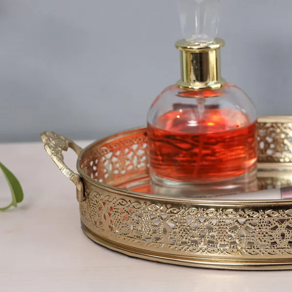 Gold_Plated_Oval_Glass_Mirror_Serving_Tray_With_Handmade_Handles_(26L_X_17W_X_6H_Cm)