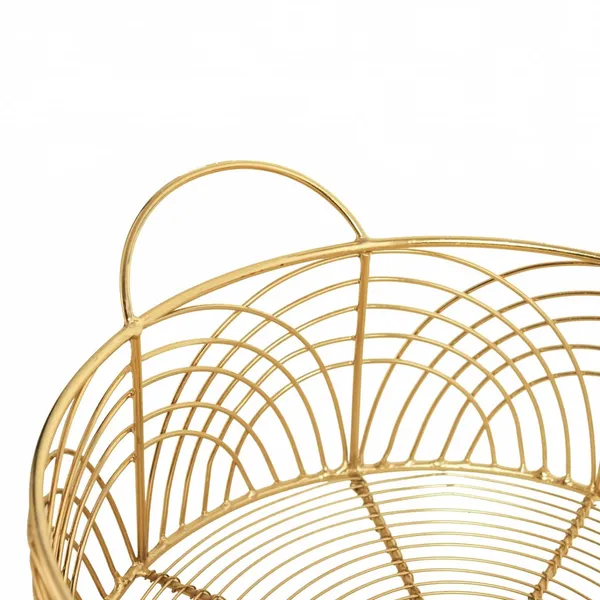 Gold_Plated_Cast_Iron_Decorative_Wire_Round_Basket_(13D_X_26W_X_26H_Cm)