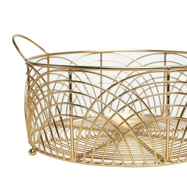 Gold_Plated_Cast_Iron_Decorative_Wire_Round_Basket_(13D_X_26W_X_26H_Cm)