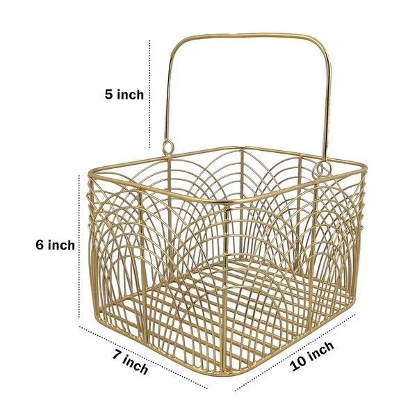 Gold_Finish_Decorative_Metal_Wire_Storage_Basket_With_Handle_(25D_X_15W_X_17H_Cm)