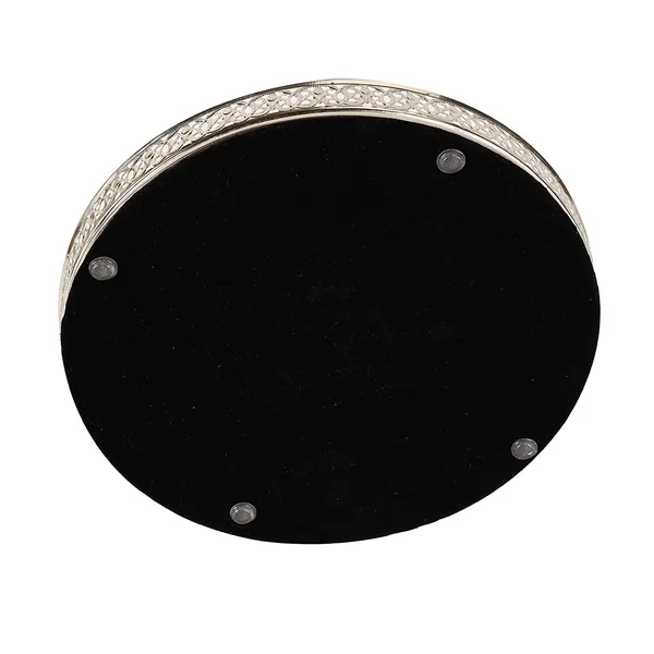 Silver_Plated_Metal_And_Glass_Round_Decorative_Laser_Cutting_Scratch-Resistant_Tray_(25L_X_25W_X_10H_Cm)