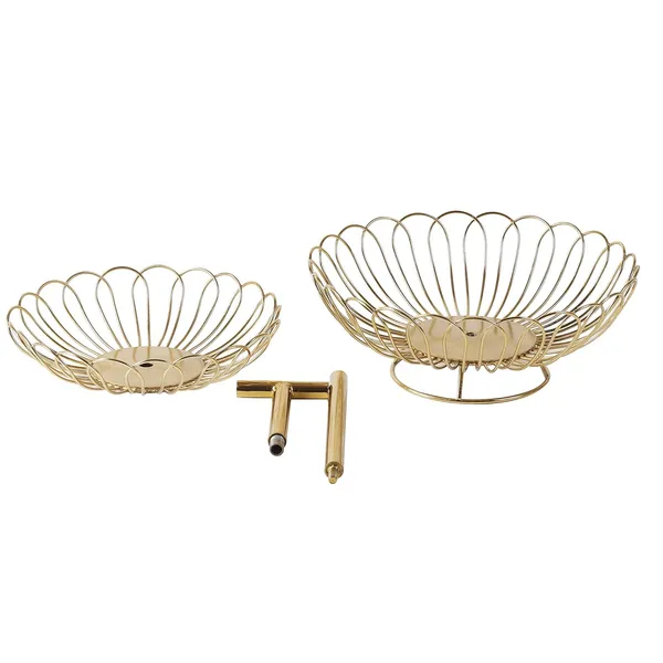 Golden_Metal_Multifunctional_2_Tier_Decorative_Countertop_Storage_Basket_(‎29.21_X_29.21_X_36.83_Cm)