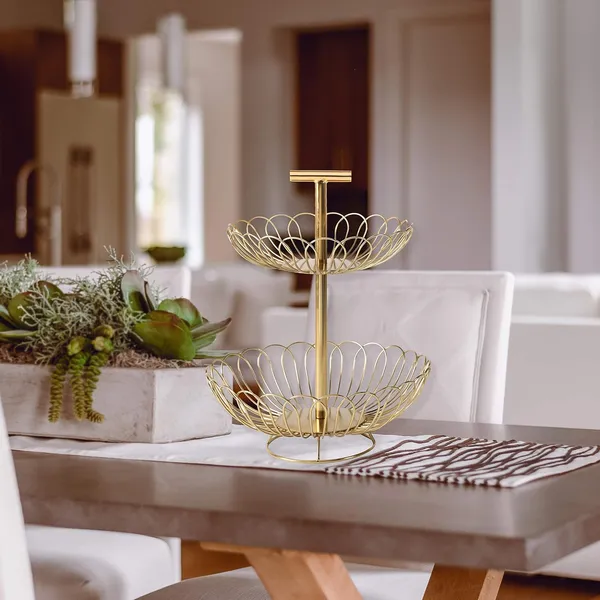 Golden_Metal_Multifunctional_2_Tier_Decorative_Countertop_Storage_Basket_(‎29.21_X_29.21_X_36.83_Cm)