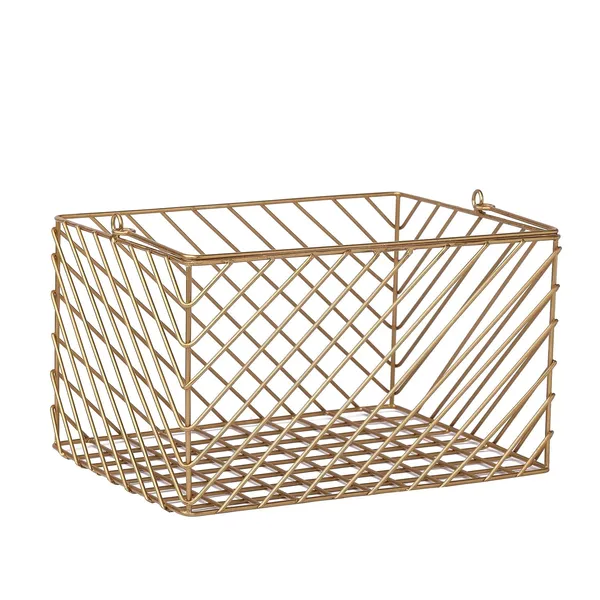 Gold_Plated_Square_Wire_Metal_Basket_With_Handle_(20D_X_26W_X_17H_Cm)