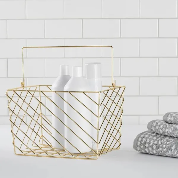 Gold_Plated_Square_Wire_Metal_Basket_With_Handle_(20D_X_26W_X_17H_Cm)