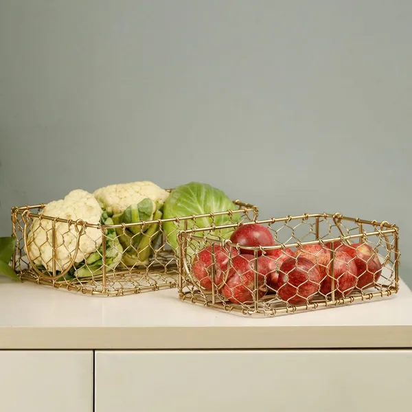 Golden_Multipurpose_Nested_Metal_Organiser_Baskets_With_Handles_(25D_X_18W_X_9H_Cm)