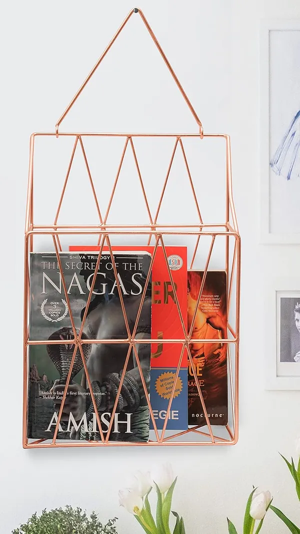 Rose_Gold_Metal_Copper_Finish_Magazine,_Books_Comics_Wall_Shelf_Type_Hanging_Holder_(33D_X_22W_X_10H_Cm)
