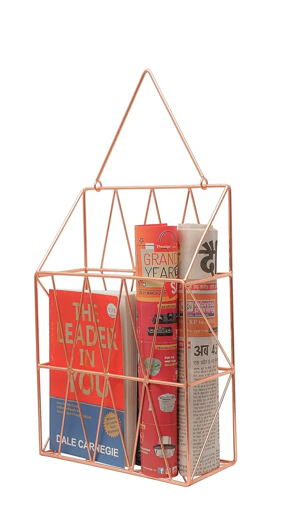 Rose_Gold_Metal_Copper_Finish_Magazine,_Books_Comics_Wall_Shelf_Type_Hanging_Holder_(33D_X_22W_X_10H_Cm)
