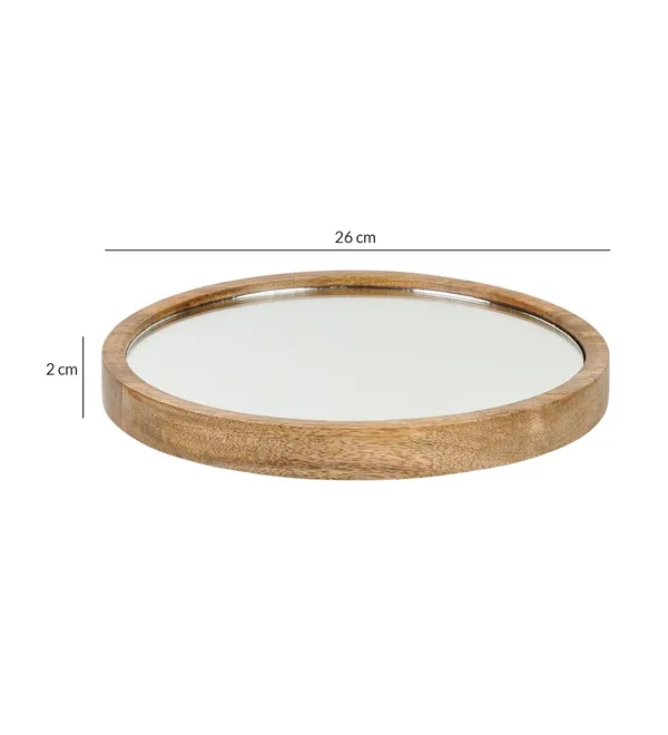 Light_Brown_Round_Mango_Wood_Mirror_Vanity_Tray_With_Glass_Insert_(26L_X_26W_X_2H_Cm)