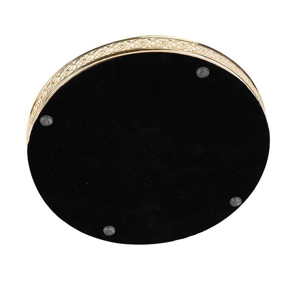Gold_Plated_Round_Decorative_Mirror_Tray_(25L_X_25W_X_7H_Cm)