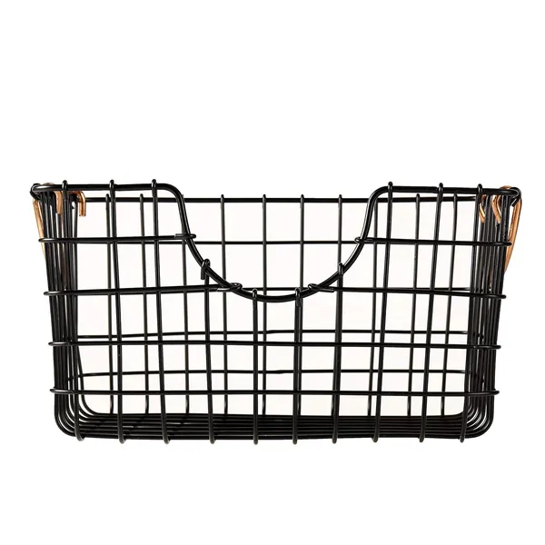 Black_Metal_Wire_Storage_Basket_With_Copper_Handle_(54.8D_X_74.2W_X_41.9H_Cm)