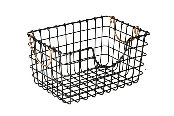 Black_Metal_Wire_Storage_Basket_With_Copper_Handle_(54.8D_X_74.2W_X_41.9H_Cm)