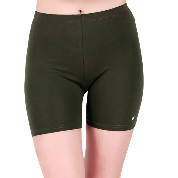 Olive_Stretchable_Lucia_Yoga_Shorts_For_Cycling,_Running_For_Women