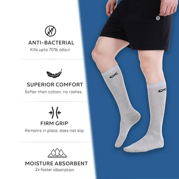 Pack_Of_3_Black_Long_Knee-High_Macao_Sports_Socks_For_Men_&_Women
