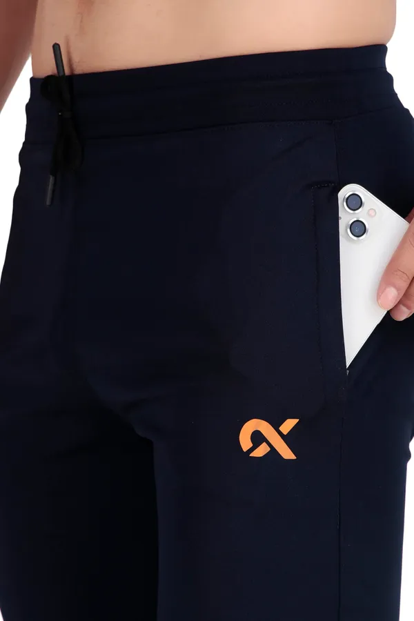 Eagle/Falcon_Men_Mid_Rise_Lycra_Joggers/Open_Bottom_Track_Pants_|_Zipper_Pocket_|_Casual,_Gym_&_Lounge_Wear_(Black_&_Navy,_XL)