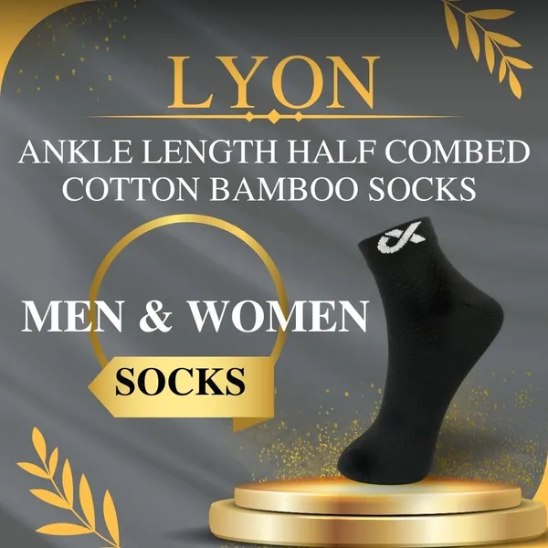 Pack_Of_9_Multicolor_Ankle_Length_Lyon_Cotton_Socks_For_Men_&_Women