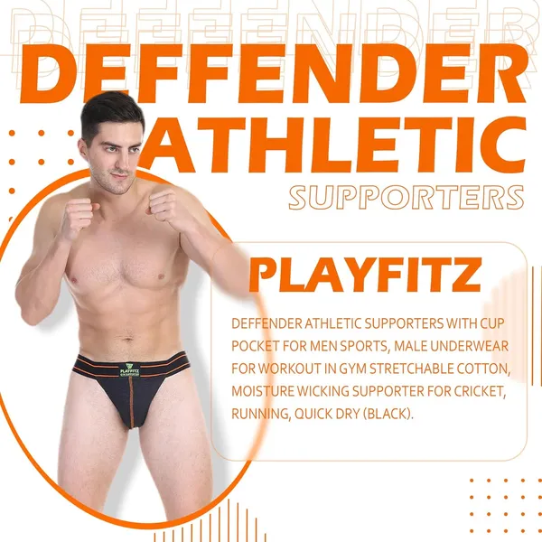 Orange_Defender_Athletic_Supporters_With_Cup_Pocket_Underwear_For_Men