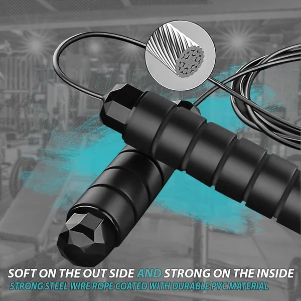 Black_Zero_Gravity_Pro_Skipping_Rope_For_Men_&_Women_Adjustable_Jumping_Rope