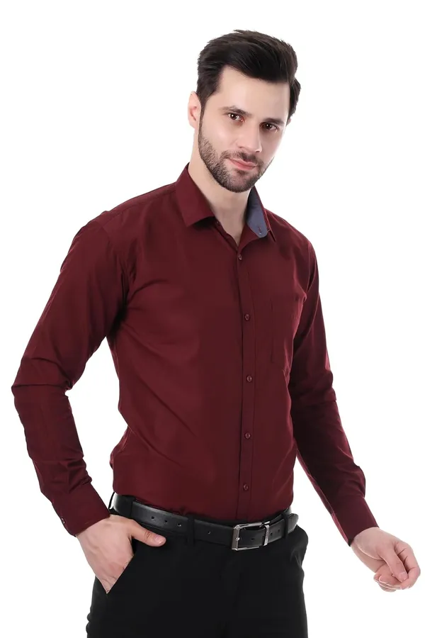 Maroon_Austin_Regular_Fit_Cotton_Blend_Formal_Shirt_With_Pocket_For_Men_(Pack_Of_2)