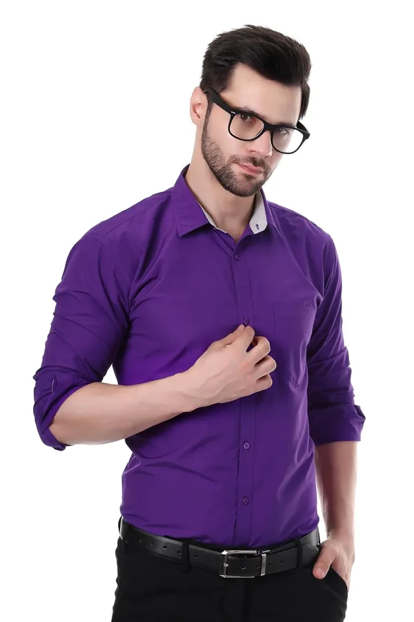 Multicolor_Austin_Regular_Fit_Cotton_Blend_Formal_Shirt_With_Pocket_For_Men_(Pack_Of_2)