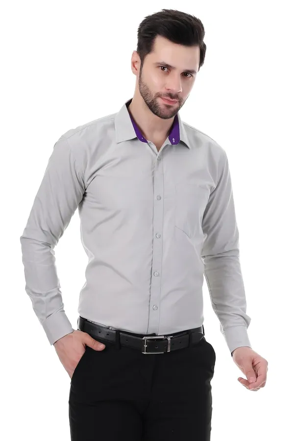 Slate_Grey_Austin_Regular_Fit_Cotton_Blend_Formal_Shirt_With_Pocket_For_Men