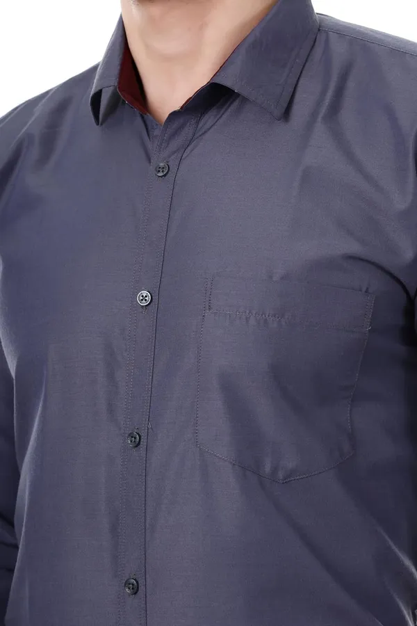 Slate_Blue_Austin_Regular_Fit_Cotton_Blend_Formal_Shirt_With_Pocket_For_Men
