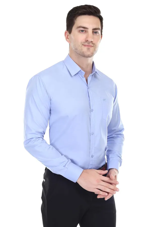 Blue_Clifton_Cotton_Blend_Shirt_Formal_Shirt_With_Pocket_For_Men_(Pack_Of_2)