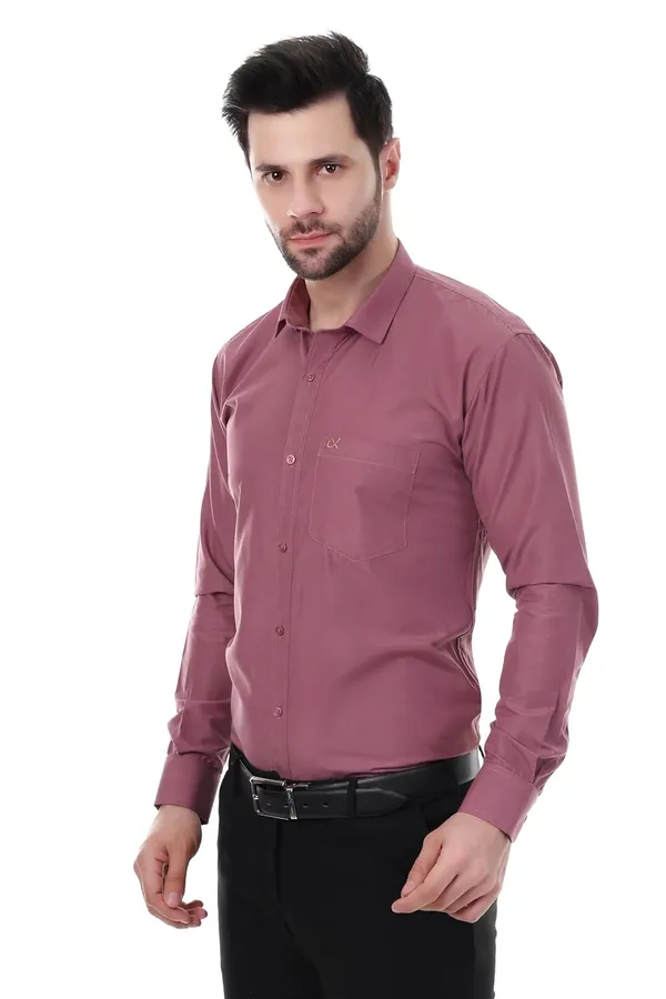 Peach_Pink_Clifton_Cotton_Blend_Shirt_Formal_Shirt_With_Pocket_For_Men