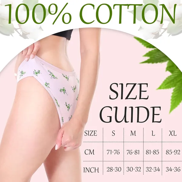 Lemon_Green_High_Coverage_Cotton_Blend_Flirt_Fusion_Mid-Waist_Panties_For_Women