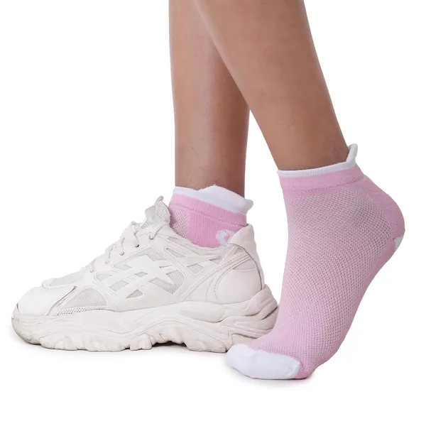Multicolor_Half_Terry_Cushioned_Sole_Mexico_Ankle_Socks_For_Women_(Pack_Of_9)