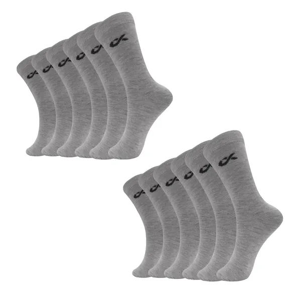 Grey_Combed_Cotton_Premium_Formal_Crew_Socks_For_Men_(Pack_Of_12)