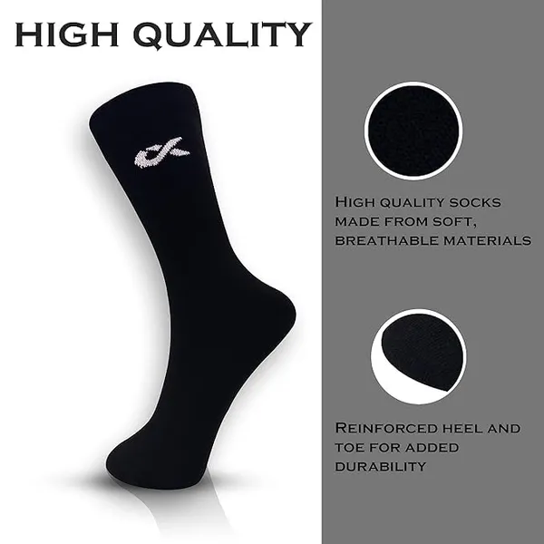 Grey_Combed_Cotton_Premium_Formal_Crew_Socks_For_Men_(Pack_Of_12)