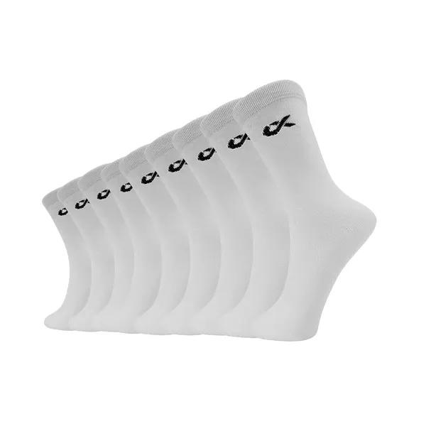 White_Combed_Cotton_Premium_Formal_Crew_Socks_For_Men_(Pack_Of_9)