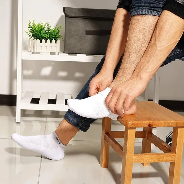 Pack_Of_3_Multicolor_Cushioned_Half_Terry_Ankle_Length_Socks_For_Men_&_Women