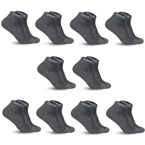 Ankle_Length_Cotton_Bamboo_Socks_For_Men_&_Women_(Pack_Of_10)