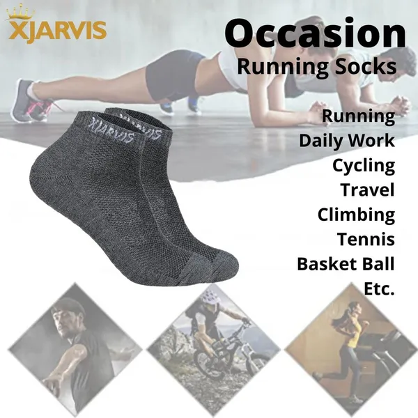 Ankle_Length_Cotton_Bamboo_Socks_For_Men_&_Women_(Pack_Of_10)